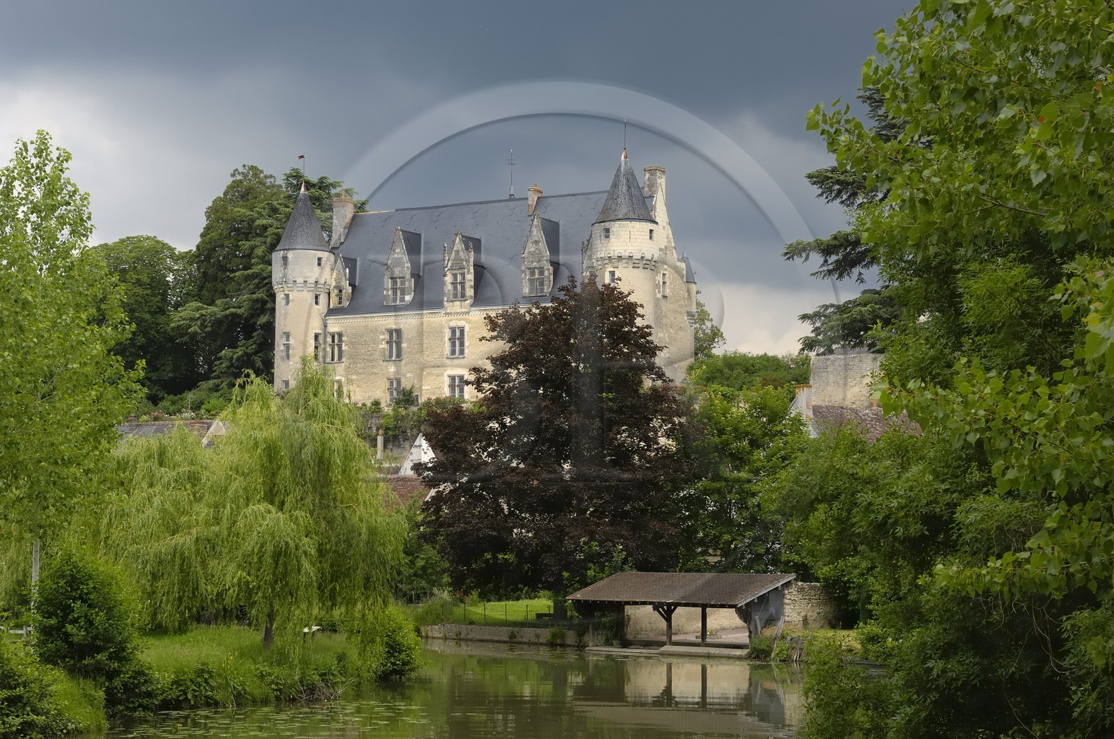 France, Indre-et-Loire (37), Montrésor, le château