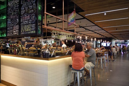 Espagne, Pays basque espagnol, Biscaye, Bilbao, le marché de la Ribera (mercado)