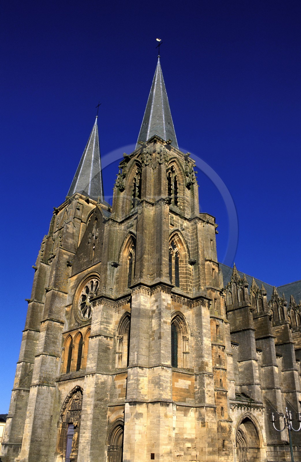 France, Ardennes (08), Mouzon, l'abbatiale Notre-Dame
