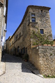 France, Aude, village of Caunes-Minervois, the Vidal house
