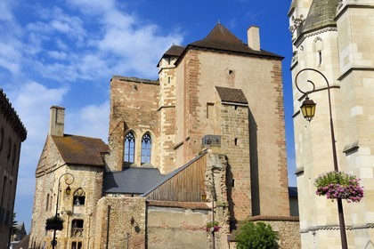 France, Allier (03), former province of Bourbonnais, Moulins, the Mal-Coiffee Tower of the former Chateau des Ducs de Bourbon that was transformed into a prison until 1984