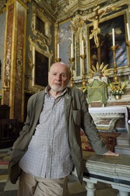 France, Alpes-Maritimes (06), Nice, quartier du Vieux Nice, L'église Saint-Jacques-le-Majeur dite aussi église du Gesù, Luc Thevenon, conservateur en chef du patrimoine et docteur en histoire