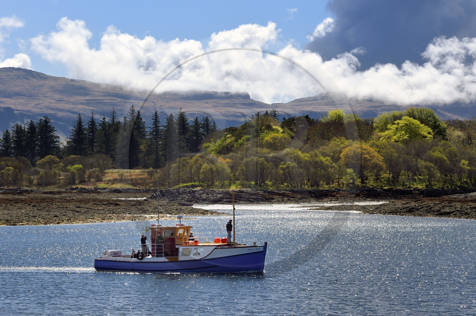 United Kingdom, Scotland, Highland, Inner Hebrides, Island of Ulva near the west coast of the Isle of Mull