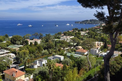 France, Alpes Maritimes, Saint Jean Cap Ferrat nice villas