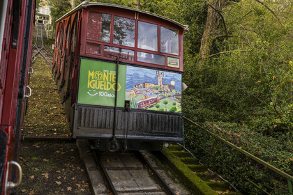 Espagne, province du Guipuscoa (Gipuzkoa), Saint-Sébastien (Donostia), funiculaire du Mont Igueldo
