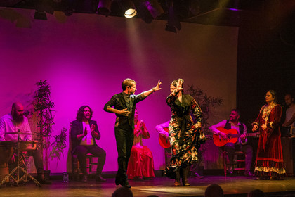 Espagne, Catalogne, Barcelone, City Hall Barcelona, spectacle de danse Flamenco