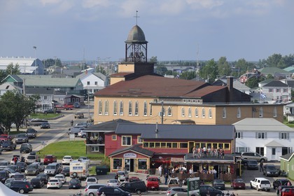 Canada, province du Québec, Saint Laurent, Côte Nord, église de Havre-Saint-Pierre