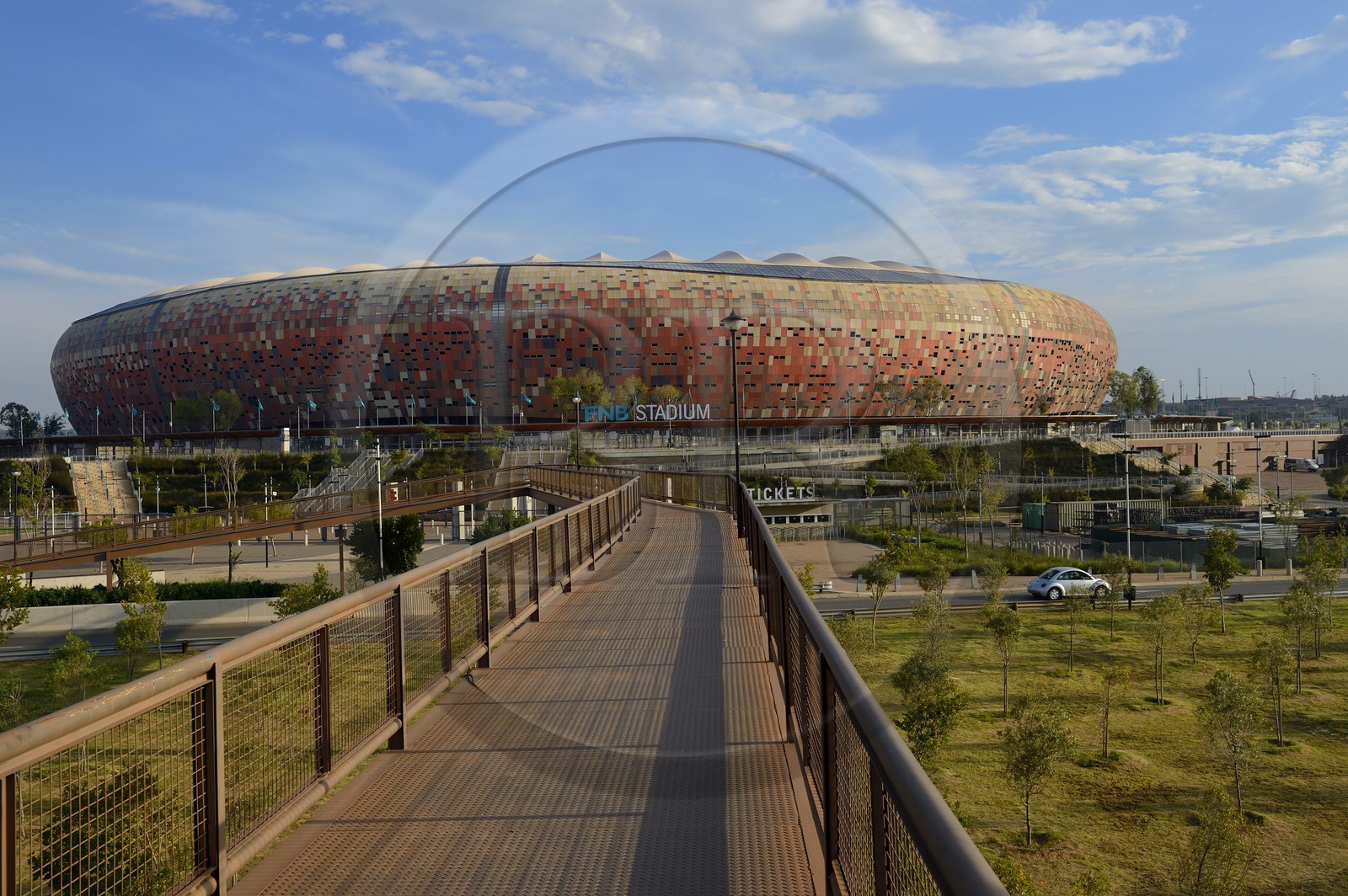Afrique du Sud, province de Gauteng, Johannesburg, Soweto, Soccer City Stadium des architectes Boogertman Urban Edge et Partners