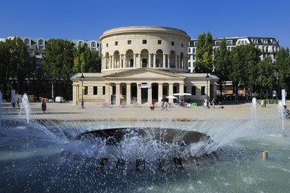 France, Paris (75), rotonde de la Villette par l' architecte Claude Nicolas Ledoux
