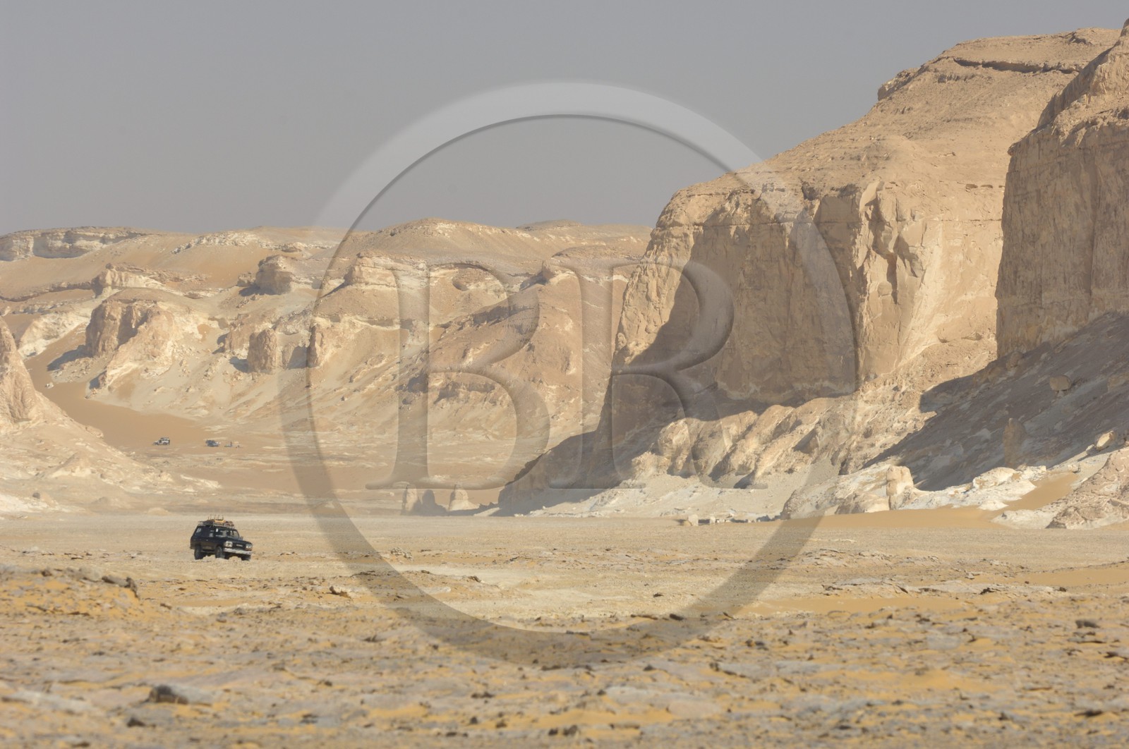 Egypte, désert libyque, le Désert Blanc au nord de Farafra