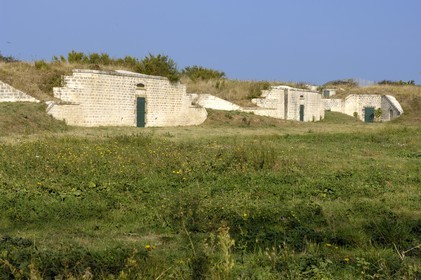 France, Charente-Maritime (17), Ile d'Aix, batterie de Jamblet