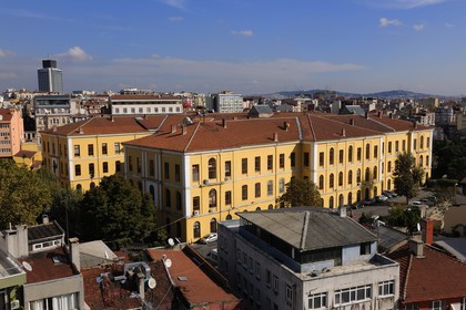 Turquie, Istanbul, quartier de Beyoglu, le lycée français de Galatasaray