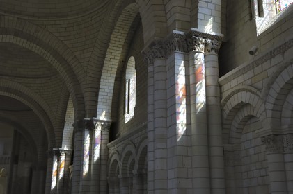 France, Maine et Loire, Loire Valley listed as World Heritage by UNESCO, Fontevraud l' Abbaye, Fontevraud Abbey Church