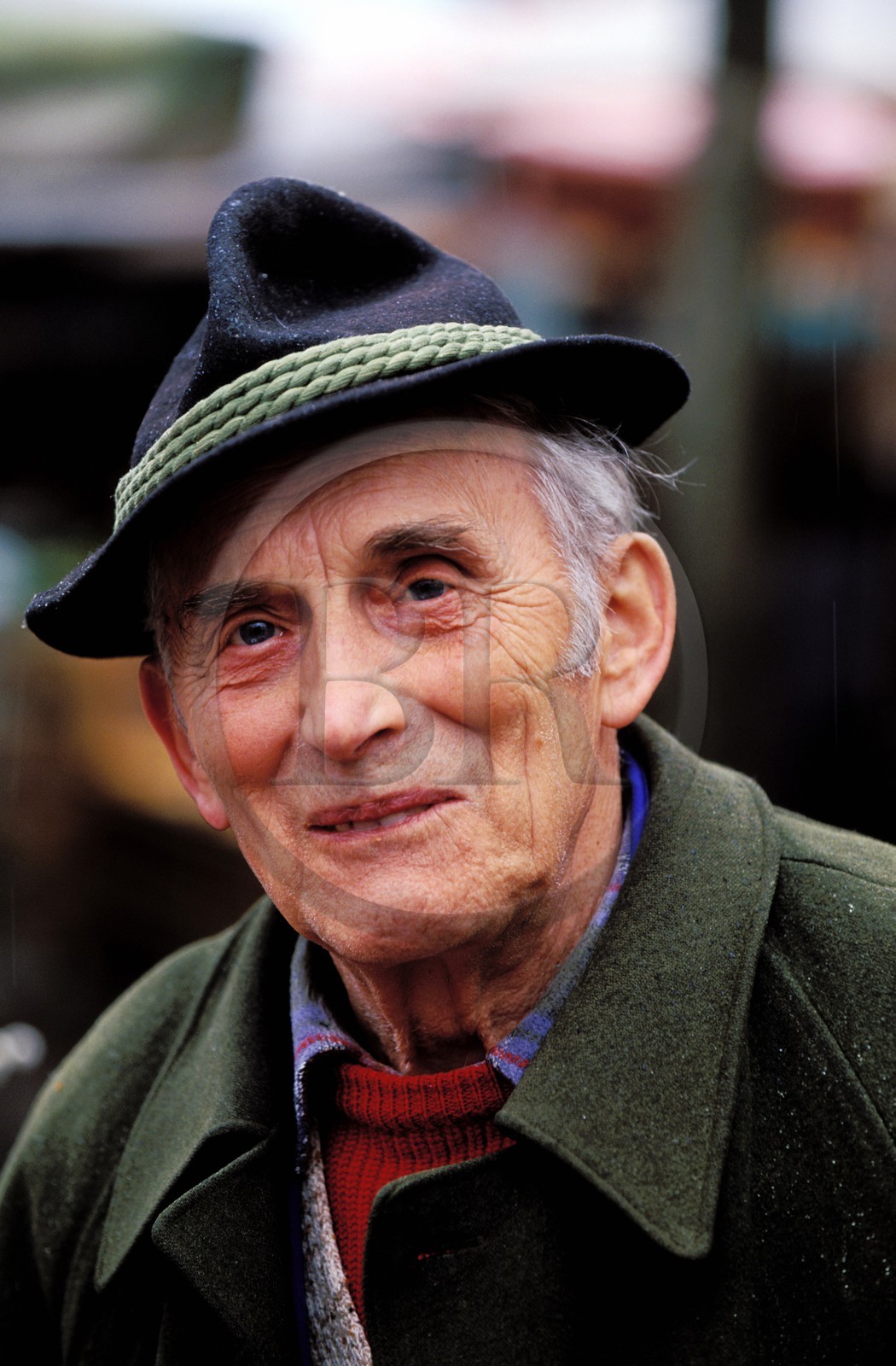 Autriche, Styrie, Graz, marché paysan sur Kaiser-Josef-Plaz, paysan des environs