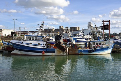 France, Seine Maritime, Le Havre, Saint-François district also called Breton district, fishing port
