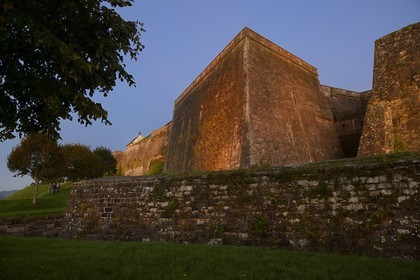 France, Moselle, parc regional des Vosges du nord (Northern Vosges Regional Natural Park), Bitche, citadel fortified by Vauban