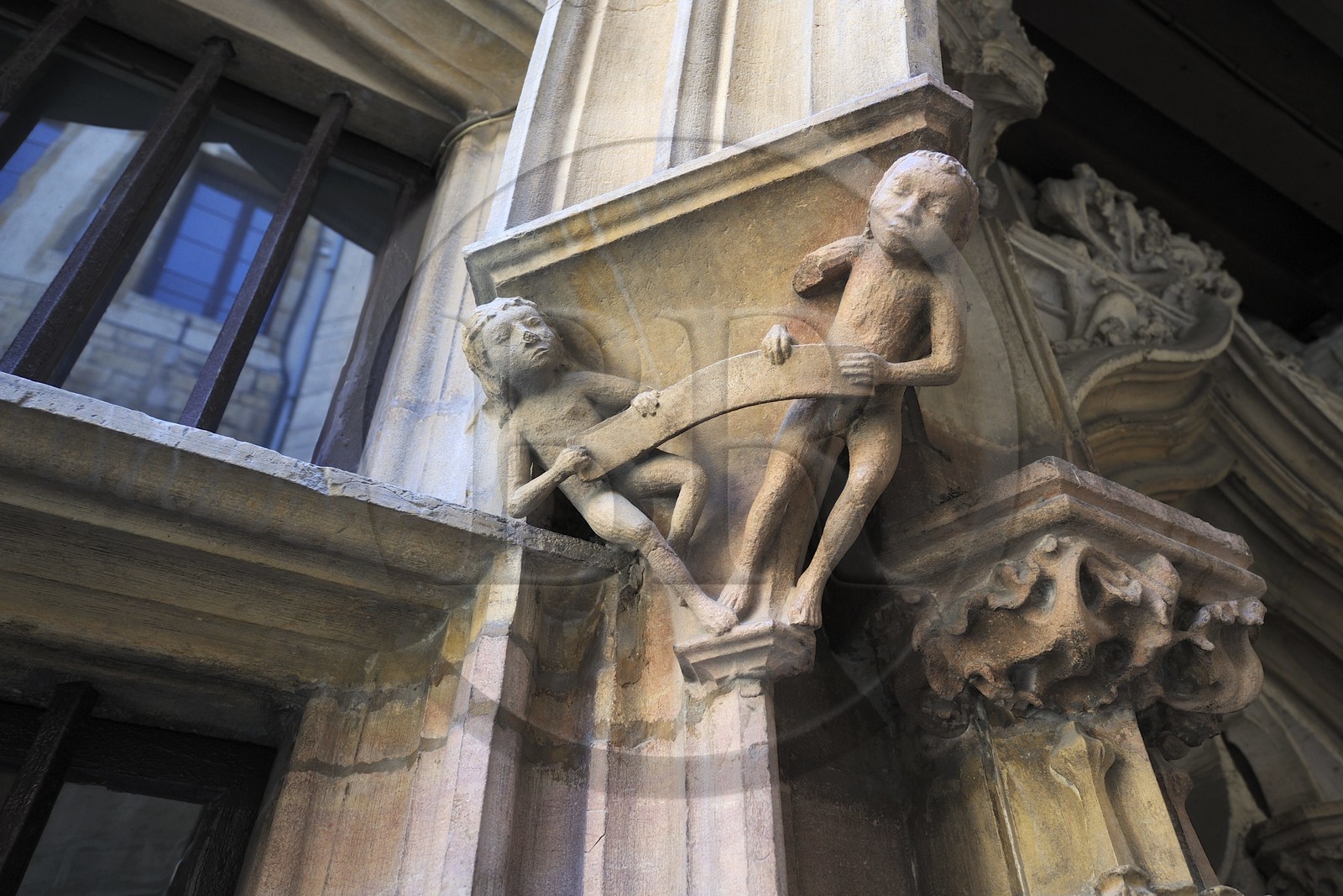 France, Côte d'Or (21), Dijon, Hôtel Chambellan rue des Forges