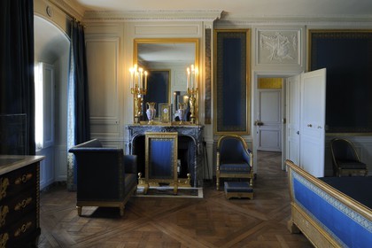 France, Yvelines, Chateau de Versailles, listed as World Heritage by UNESCO, Domaine de Marie Antoinette, the Petit Trianon, room of the Empress and the Duchess of Orleans