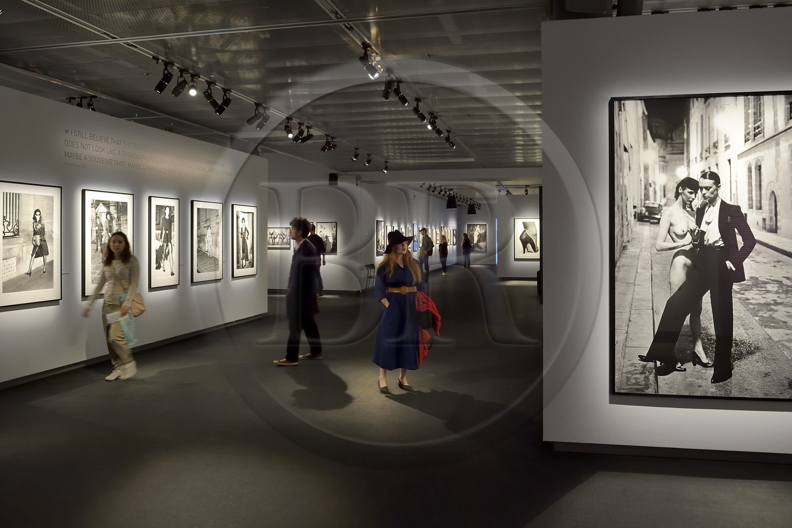 Suède, Stockholm, île de Södermalm, le Musée de la photographie Fotografiska, exposition de photographies de Helmut Newton
