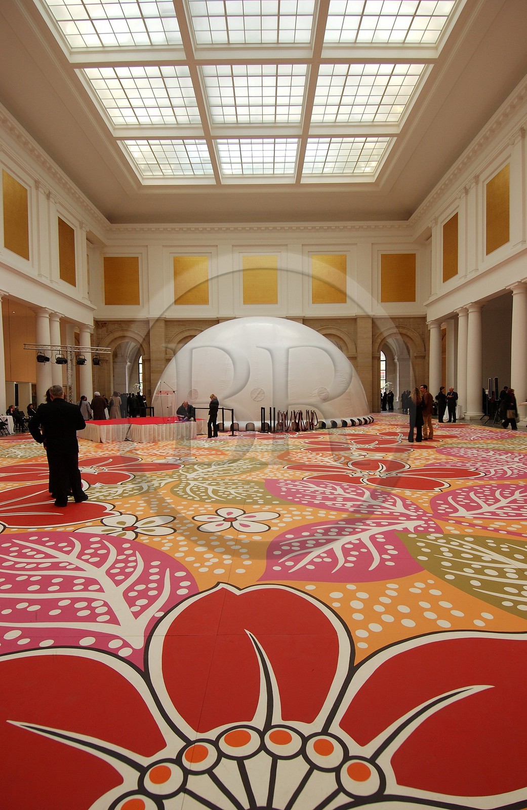 France, Nord (59), Lille 2004, exposition Flower Power au palais des Beaux Arts