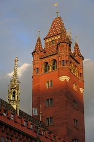 Switzerland, Basel, Marktplatz, City hall