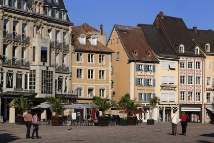 France, Haut Rhin, Mulhouse, Place de la Reunion (Reunion's Square)