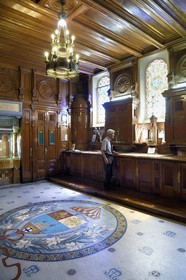 France, Bouches-du-Rhône (13), Marseille, basilique Notre-Dame de la Garde, la sacristie