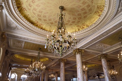 France, Alpes-Maritimes, Cannes, the Carlton palace on the boulevard de la Croisette, the Ballroom