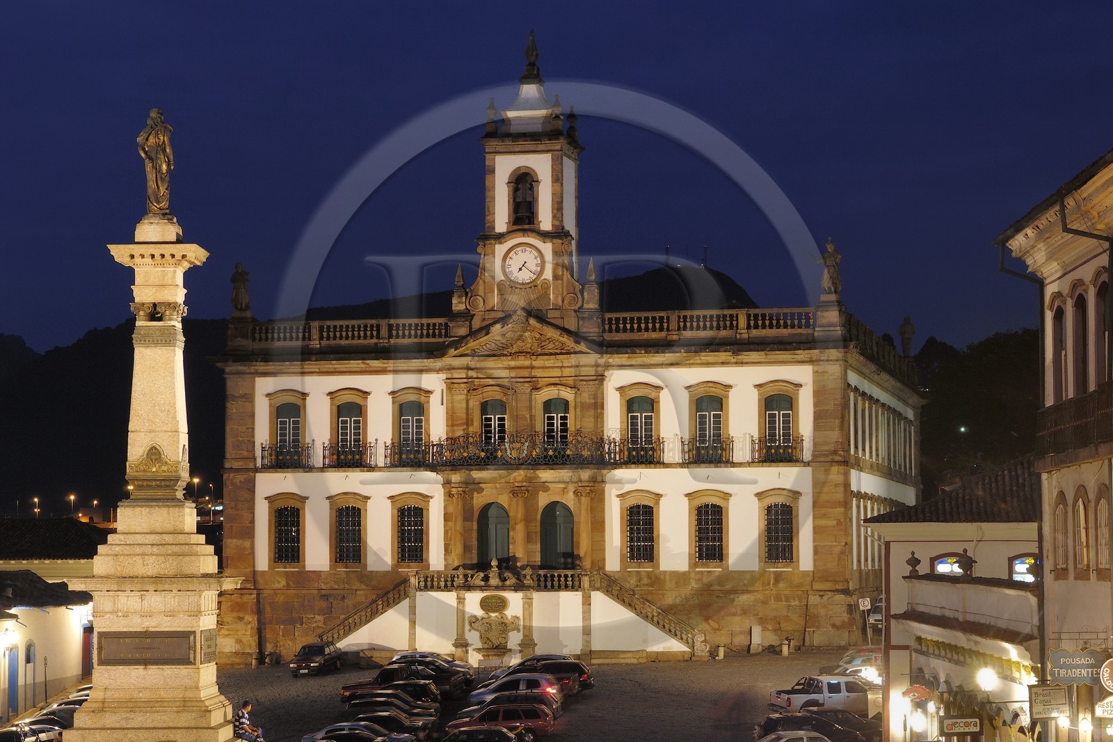 Brésil, état du Minas Gerais, Ouro Preto, centre historique classé Patrimoine Mondial de l 'UNESCO, Museu da Inconfidencia (Route de l' or, Estrada Real)