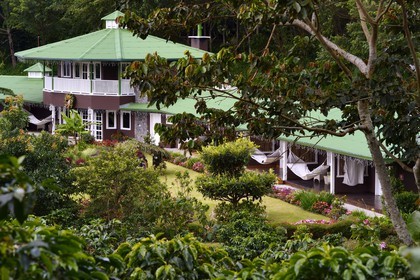 Panama, Chiriqui province, Boquete, the Coffee Plantation Finca Lerida, the hotel