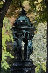 France, Paris (75), fontaine Wallace