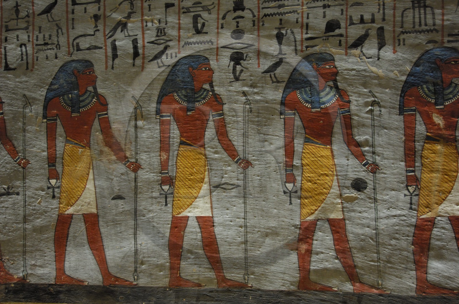 Egypte, Haute Egypte, vallée du Nil, environs de Louxor, nécropole thébaine classée Patrimoine Mondial de l'UNESCO, Thèbes Ouest, vallée des Rois, tombe de Ramses III