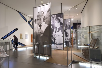 Allemagne, Berlin, quartier de Kreuzberg, Judisches Museum (musée Juif) de l'architecte Daniel Libeskind