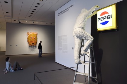 Allemagne, Berlin, la Neue Nationalgalerie, oeuvre de Anselm Kiefer Mohn und Gedächtnis (Pavot et Mémoire) 1989