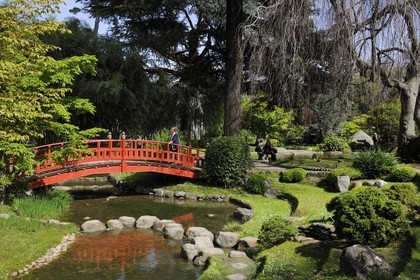 France, Hauts-de-Seine (92), Boulogne-Billancourt, le jardin japonais du musée départemental Albert-Kahn