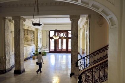 France, Alpes-Maritimes (06), Menton, l'ancien palace l'Imperial (1913) transformé en appartements privés