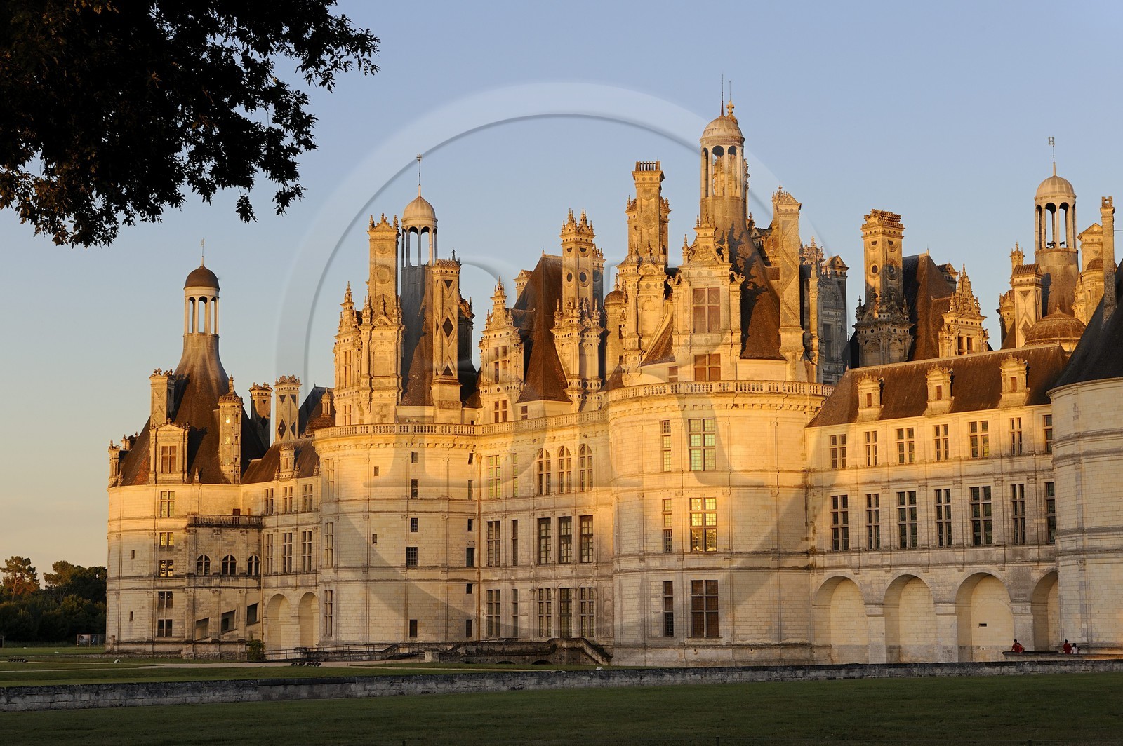 France, Loir et Cher (41), Vallée de la Loire classée Patrimoine Mondial de l' UNESCO, château de Chambord