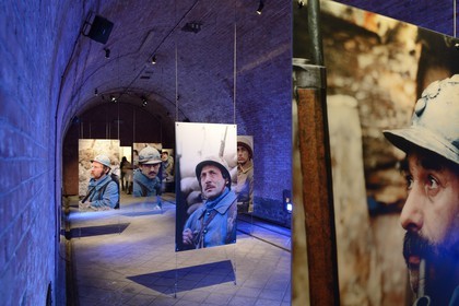 France, Meuse, Verdun, Underground Citadel, underground command post during the First World War where more than ten thousand men lived