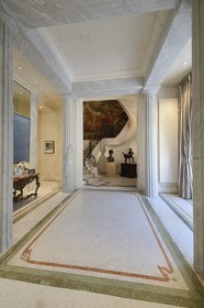 France, Alpes Maritimes, Cannes, the Villa La Californie where Picasso lived, today renamed the Pavillon de Flore by Marina Picasso, the lobby