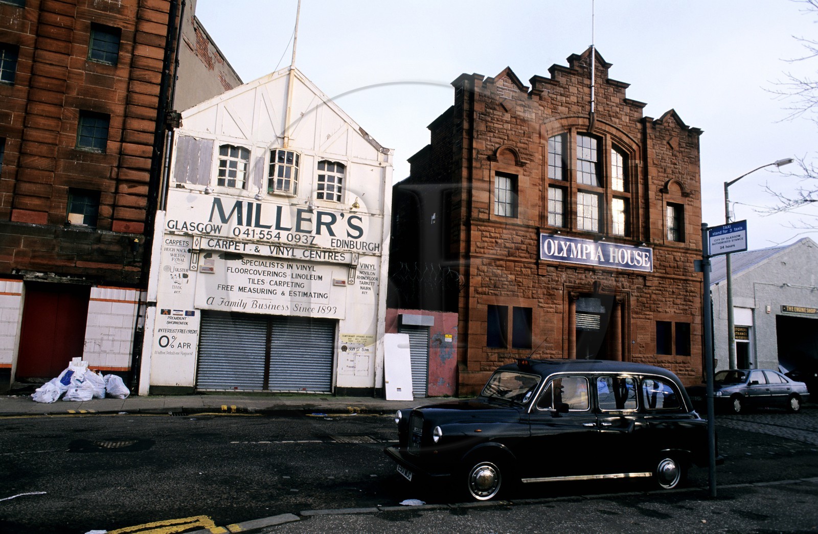 Royaume-Uni, Ecosse, Glasgow, quartier est de Bridgeton sur London road