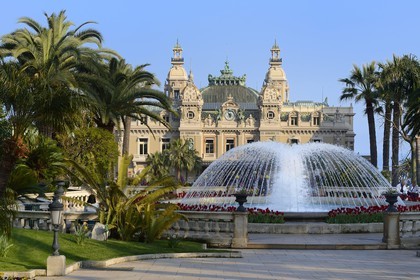 Principauté de Monaco, Monaco, Monte-Carlo, Société des Bains de Mer de Monaco, place du casino, le casino, Mention obligatoire : Société des Bains de Mer de Monaco