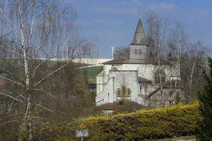 France, Marne, village of Saint-Amand-sur-Fion, Saint-Amand church