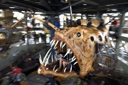 France, Loire-Atlantique (44), Nantes, les Machines de l'ile, le carrousel des mondes marins