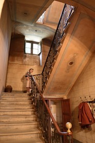 France, Haute Corse, Cap Corse, Rogliano, the palazzu Nicrosi (Palazzi or House of American), Pierre Nicrosi with his three brothers prospered in trade, real estate and cotton in Alabama