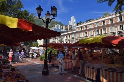 Principality of Monaco, Monaco, place d'Armes, Condamine Market
