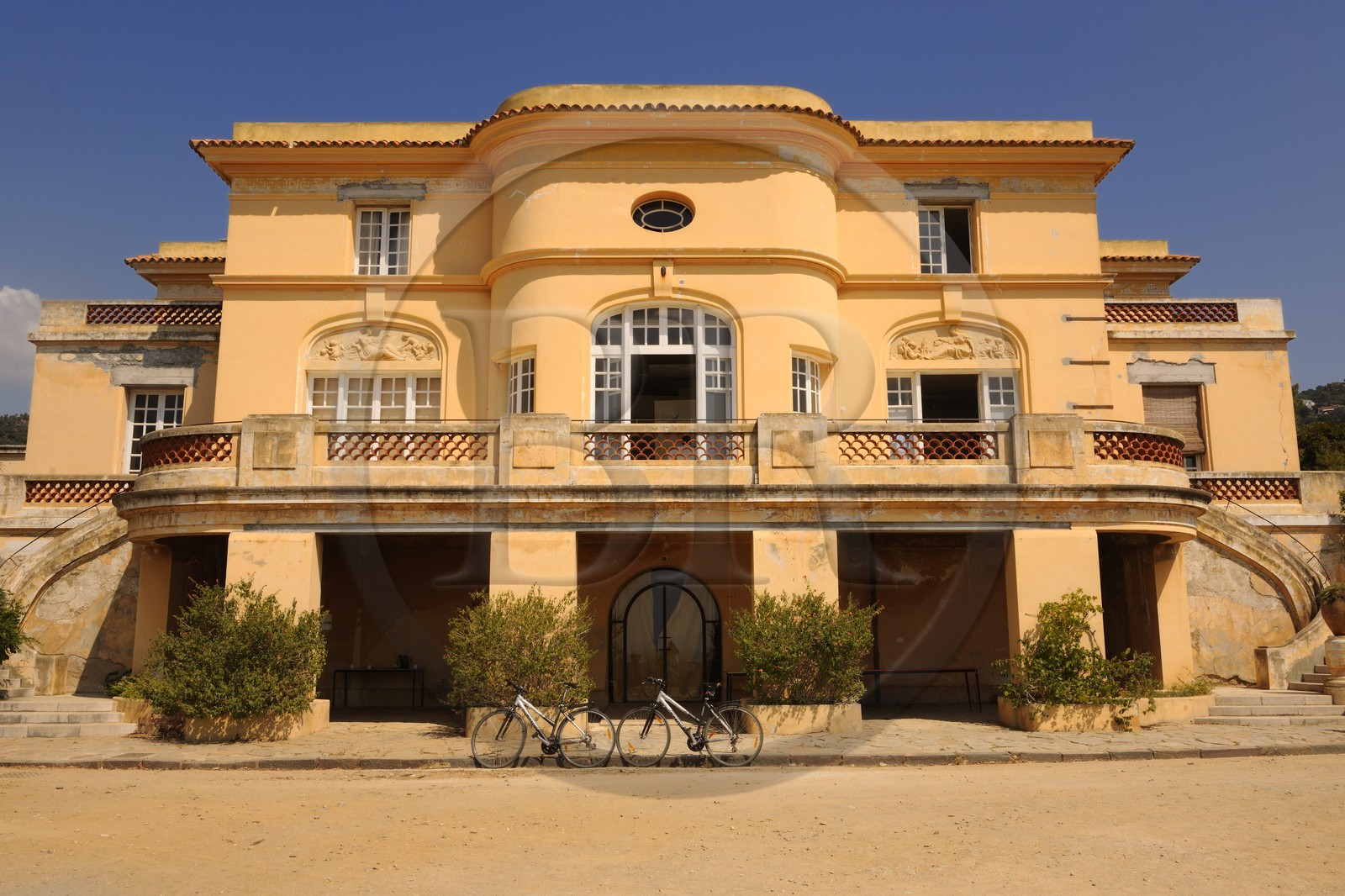 France, Var (83), Le Rayol-Canadel-sur-Mer, Domaine du Rayol, Jardin des Méditerranées, propriété du Conservatoire du Littoral, mention obligatoire