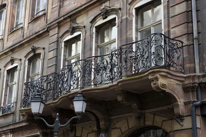 France, Bas-Rhin (67), Strasbourg, maison de Rouget de Lisle qui y composa la Marseillaise