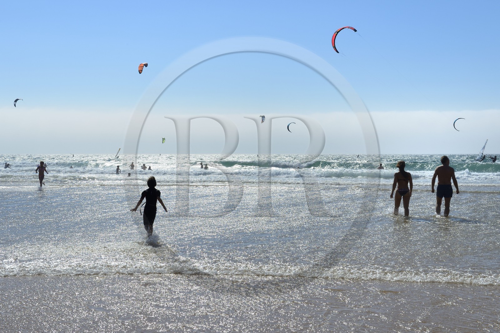 Portugal, région de Lisbonne, Cascais, plage de Guincho sur la côte d'Estoril