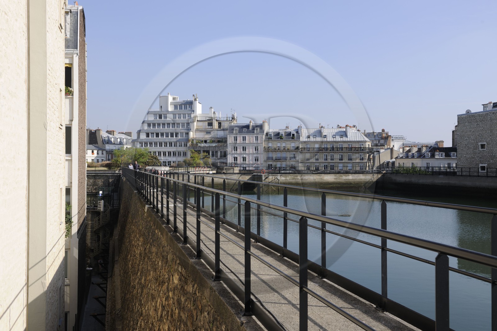 France, Paris (75), réservoir d'eau non potable de Passy ou de Copernic