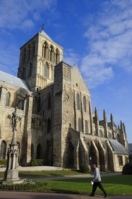 France, Seine-Maritime (76), Pays de Caux, Côte d'Albâtre, Fécamp, abbatiale de la Sainte-Trinité